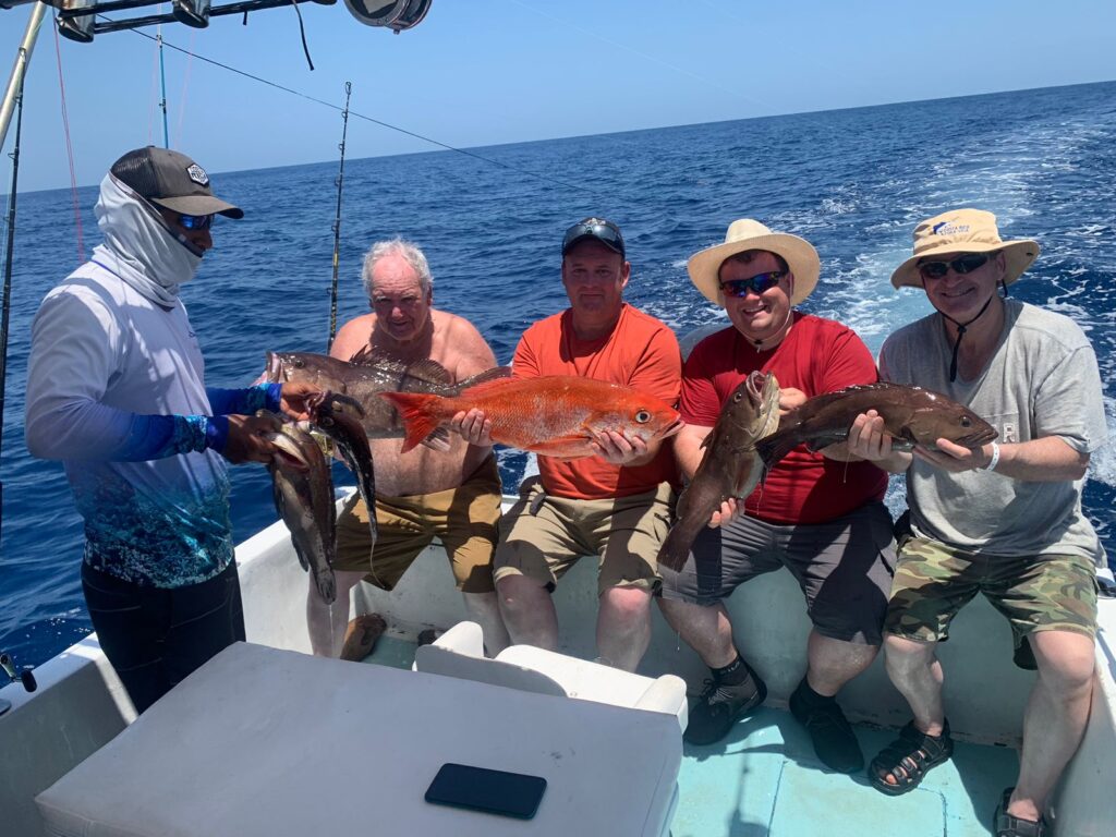 Costa Rica red snapper fishing