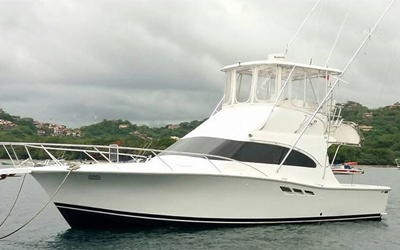 Ryan Lindy boat from Dreams costa Rica