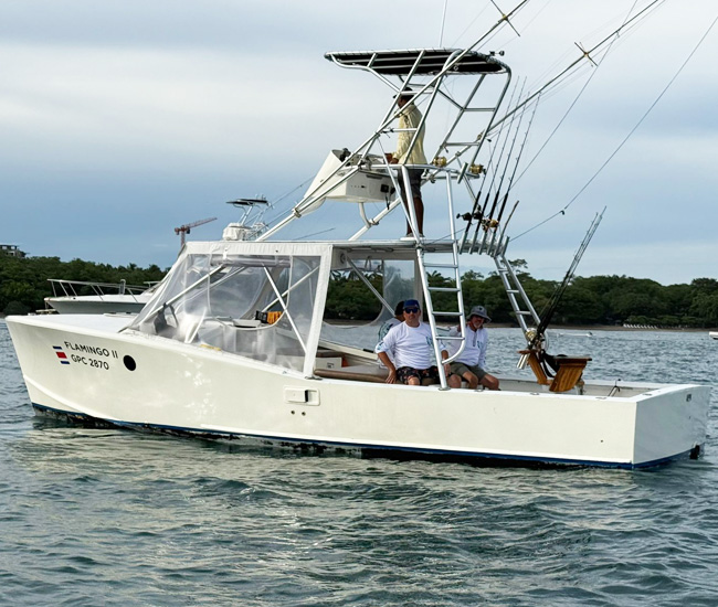 Flamingo boat tamarindo