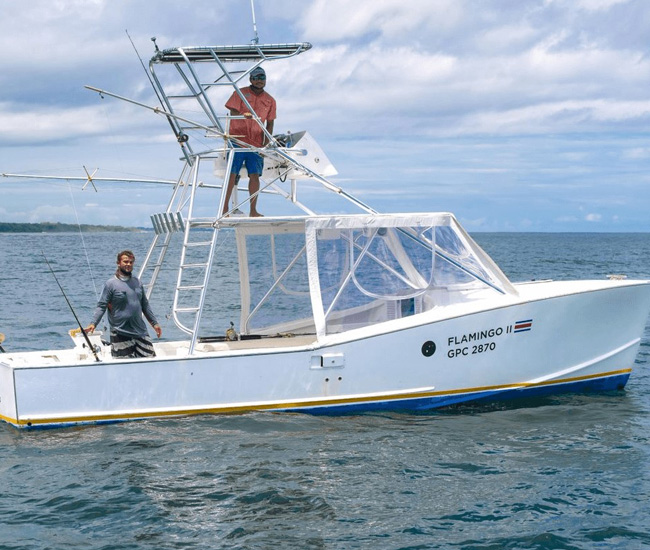 Flamingo boat tamarindo