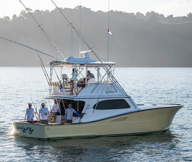 Geaux Fly yacht Maverick