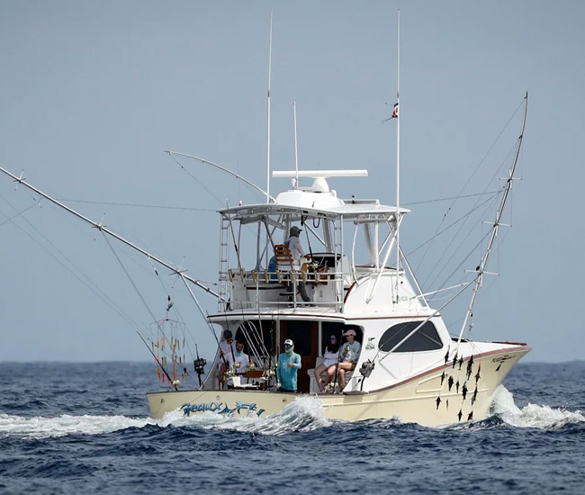 Geaux Fly yacht Maverick