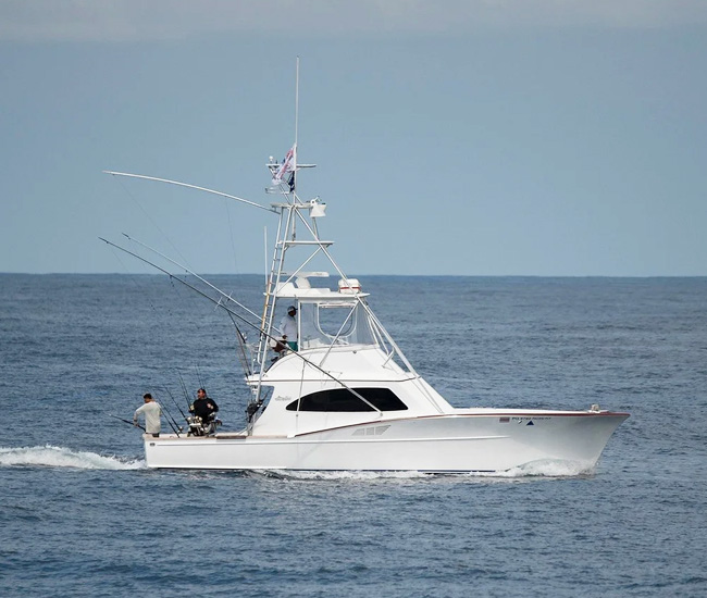 Pacific fly yacht Maverick Los suenos