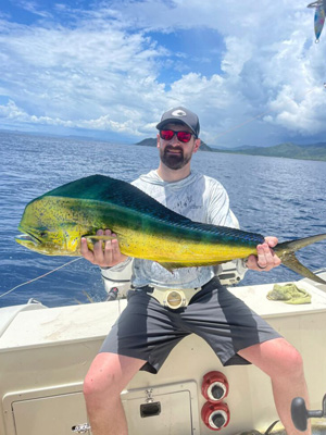 mahi dorado fishing costa rica