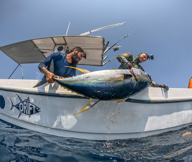drift boat in samara